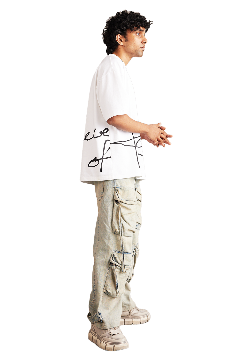 The Wrap Around Print Tee